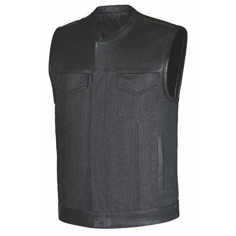 Hybrid black  - Mens Hybrid Club Vest