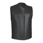 Blackout- Mens Ultra Leather Vest