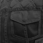 Bonnie Moto Mesh Women's Motorcycle Vest - Diamond Quilt