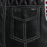 Captain Perforated Men's Motorcycle Leather Vest