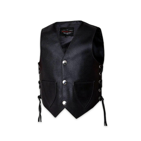 1016.SL - Toddlers Motorcycle Biker Leather Vest – Little Riders