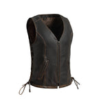 Cindy -  Women's Motorcycle Leather Vest