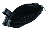 Ladies Cowhide Leather Clip-On Bag