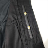 Club Elite - Leather Vest with Full Side Zippers