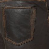 Commander Men's Leather Motorcycle Pants