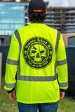 Premium, Class 3 Branded Hi-Vis Long Sleeve T-Shirt