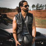 Hybrid white - Mens Hybrid Club Vest