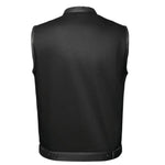 Nightrider - Mens Denim Leather Club Vest