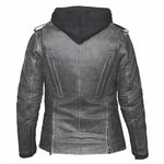 Stella - Ladies 3-in-1 Leather Jacket
