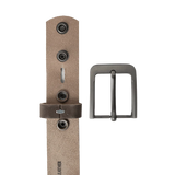 Dark Brown Nubuck Belt