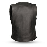 Derringer Women's Motorcycle Leather Vest