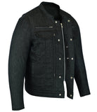 Men’s Denim Jacket – Raw Finish with Smart Access Pockets