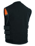 Updated Canvas SWAT Team Mens Textile Vest