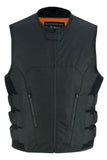 Updated SWAT Team Mens Textile Vest - Black