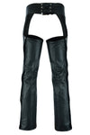 DS447TALL Tall Classic Leather Chaps with Jeans Pockets