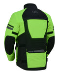 Hi-Vis Armored Textile – Men’s Waterproof Touring Jacket