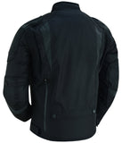 Blast Black Micro Mesh Waterproof Textile Jacket