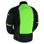 Blast Hi-Viz All-Season Waterproof Motorcycle Jacket