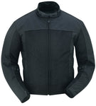 Cross Wind Black Mesh Jacket