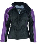 DS575PU Women's Rain Suit (Purple)