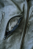 Must Ride  Women Motorcycle Leather  Jacket - Gray