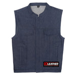 Raw Valor - Dark Blue Raw Denim Vest