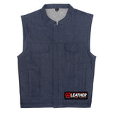 Raw Valor - Dark Blue Raw Denim Vest