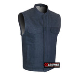Raw Valor - Dark Blue Raw Denim Vest