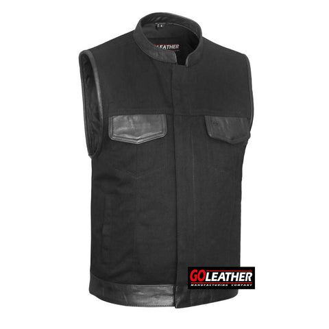 Phantom - Denim with Leather Accents