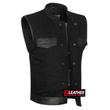 Phantom - Denim with Leather Accents