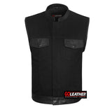 Phantom - Denim with Leather Accents