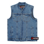 Atlas - Light Blue Denim Vest