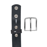 Gunmetal Nubuck Belt