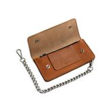 LARGE TRUCKER - Vegetable Tanned Leather Wallet