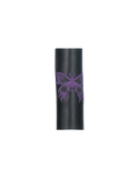 Ponytail Wrap purple  Butterflies