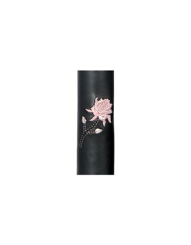 Hair Gloves Black & Pink