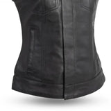 Ludlow Women's Motorcycle Leather Vest