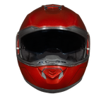 Daytona Glide Modular Motorcycle Helmet - DOT Approved, Bluetooth Ready, Dual Visor, Men/Women/Youth - Black Cherry