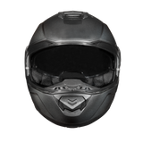 Daytona Glide Modular Motorcycle Helmet - DOT Approved, Bluetooth Ready, Dual Visor, Men/Women/Youth - Gun Metal Grey Metallic