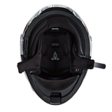 Daytona Glide Modular Motorcycle Helmet - DOT Approved, Bluetooth Ready, Dual Visor, Men/Women/Youth - W/ Phoenix