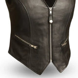 Montana Women's Motorcycle Leather Vest