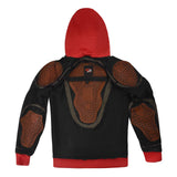 Flex Sheild Armored Hoodies Red (CE Padding)