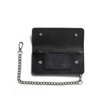 LARGE TRUCKER - Vegetable Tanned Leather Wallet