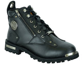 Men's 6'' Side Zipper Plain Toe Boot