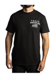 Men's Outlaw Threadz American Support USA Country Flag  T Shirt