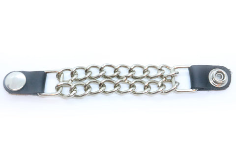 VE1S Vest Extender - Plain Silver Snap