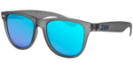 EZMT3 Minty Matte Gray Frame, Smoked Blue Mirror Lens