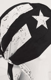 Z93 Flydanna®, Cotton, Black & White Vintage American Flag