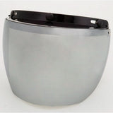 2-211 3 Snap Flip Shield - Hard Coated Silver Mirror