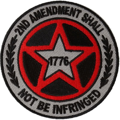 P657 2nd Amendment Shall Not be Infringed Star Patch